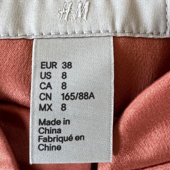 H&M Women's Satin Bomber Jacket Size 8 - Picture 4 of 5